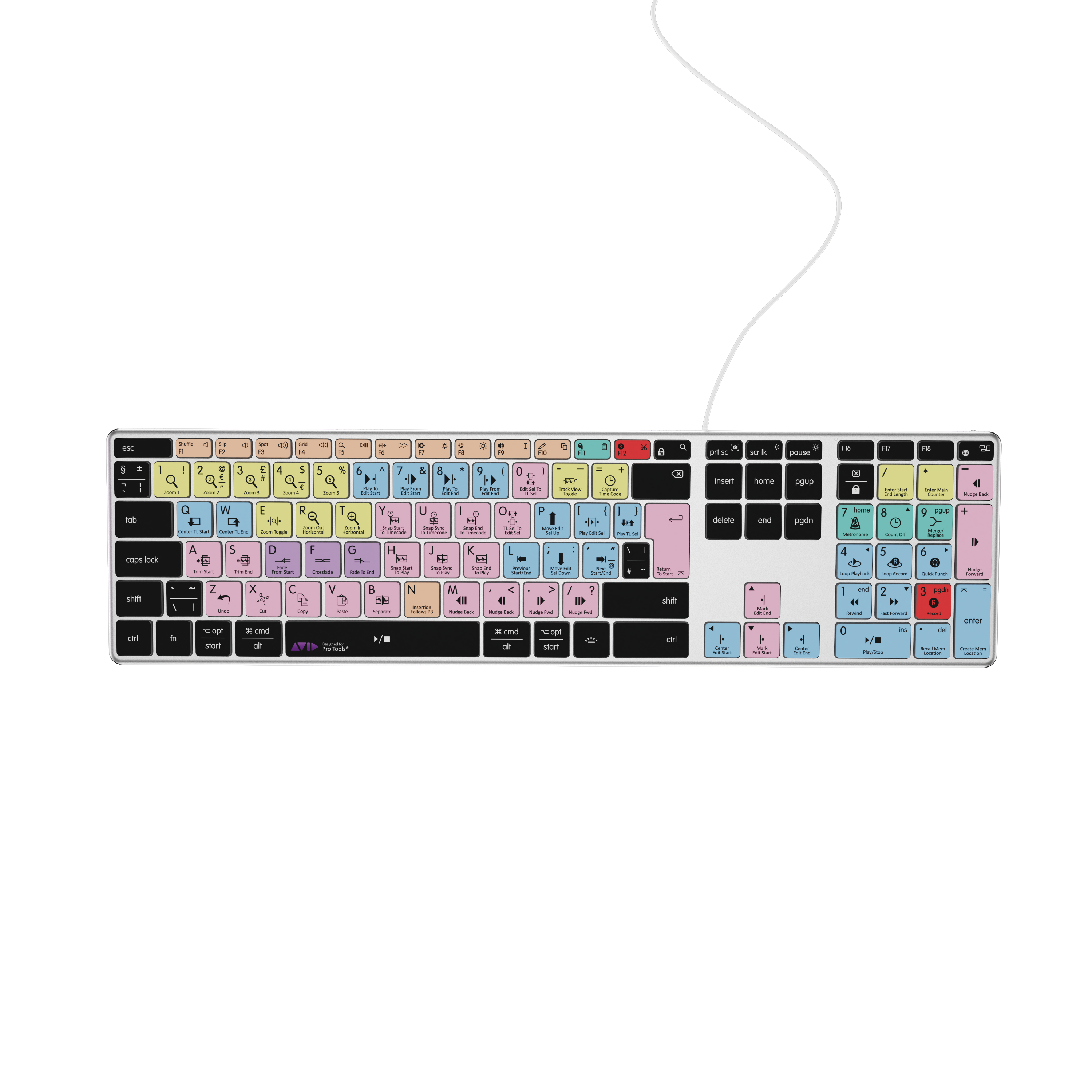(Refurbished) Pro Tools Keyboard | Backlit Core or Air | Mac & PC