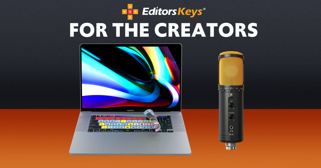 Video Editing Keyboard Extensions Editors Keys - Shortcut Keyboards - Keyboard Covers