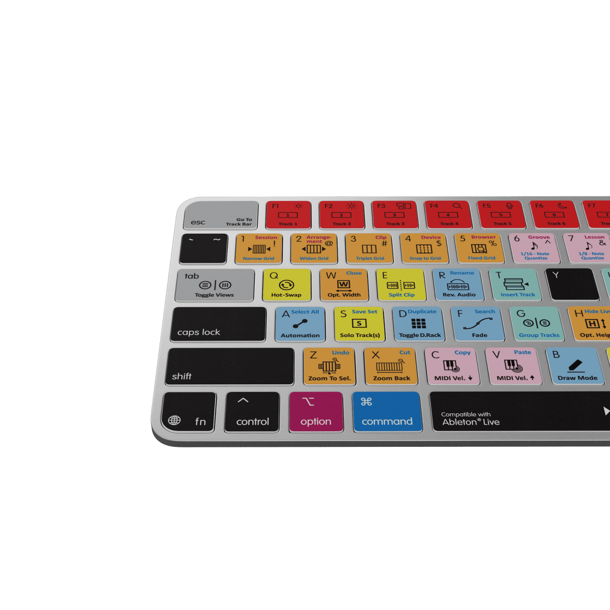 Ableton Live Keyboard – Apple Magic Keyboard with Touch ID & Numeric Keypad - Editors Keys