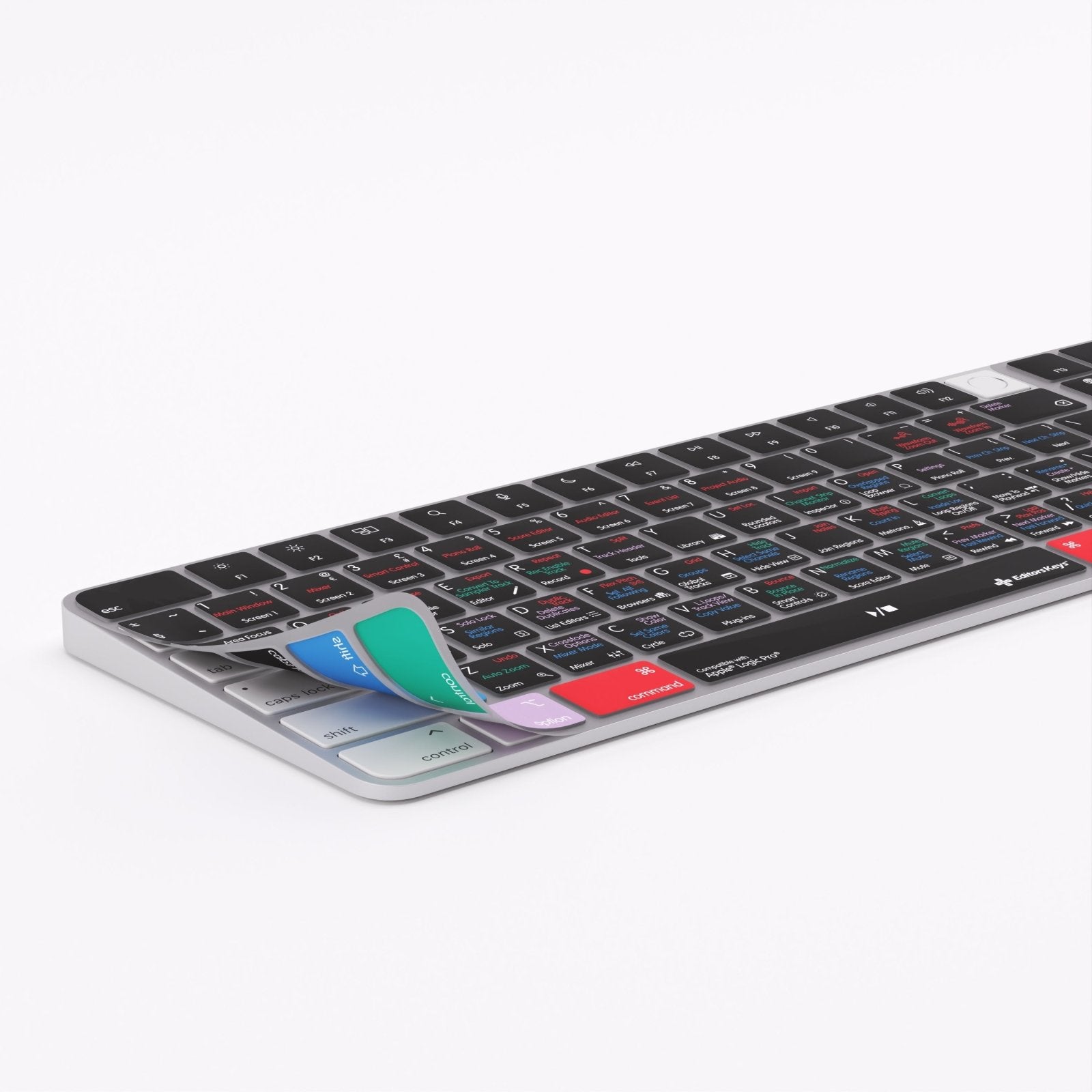 Apple Logic Pro Keyboard Covers for MacBook and iMac - Editors Keys