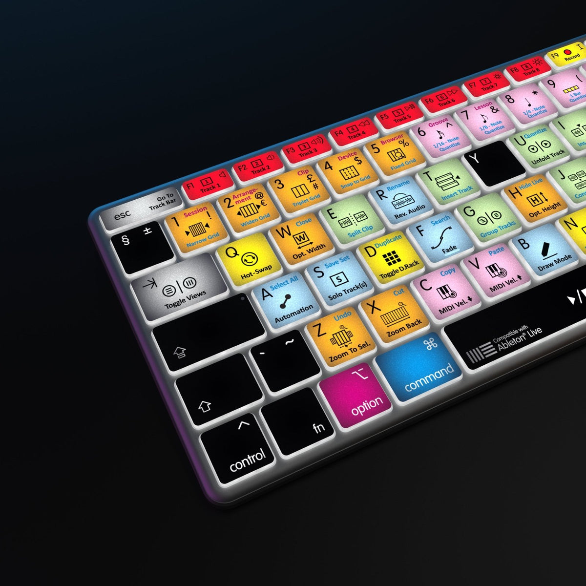 Addison Keyboard Ableton Live Keyboards, Covers and Shortcuts - View the full range