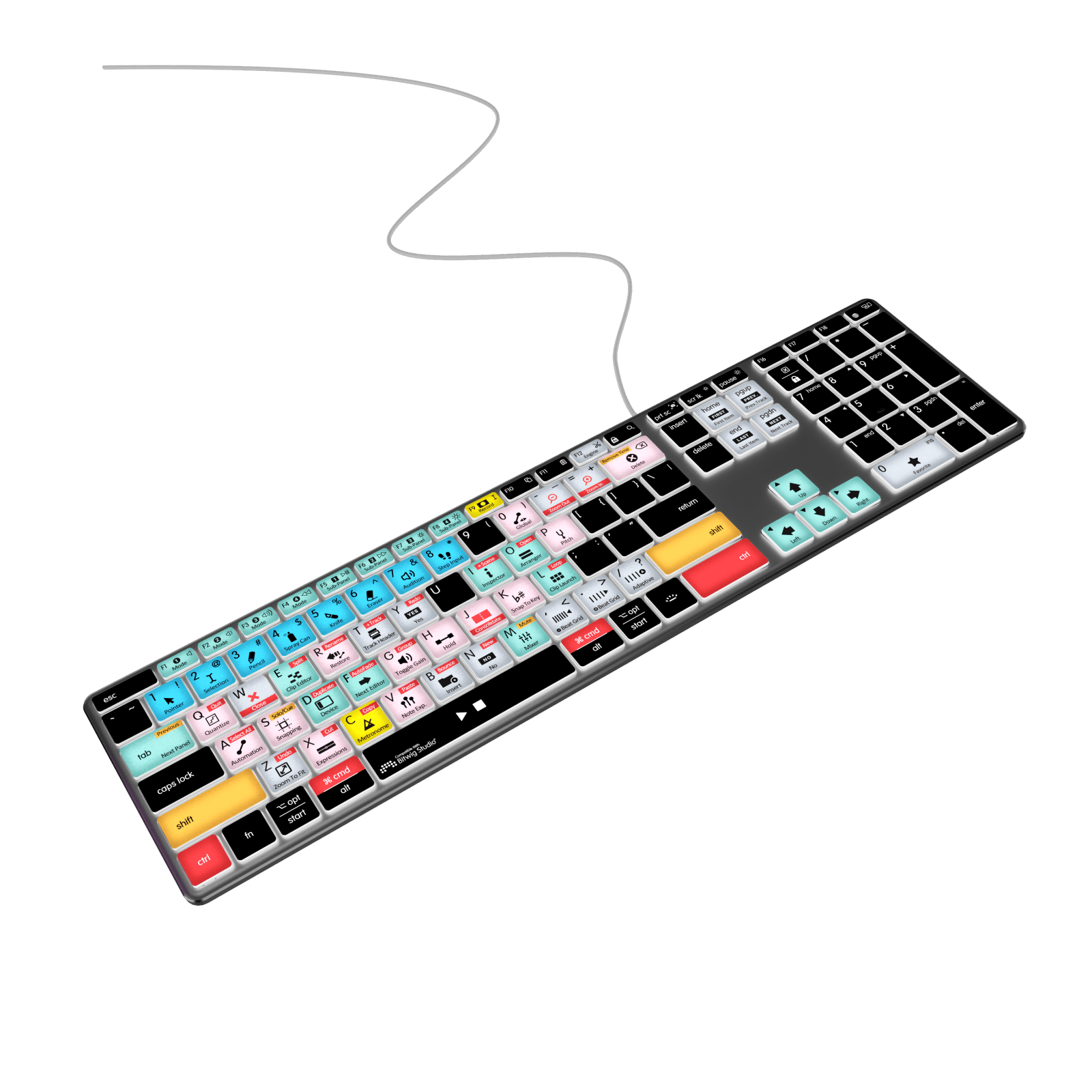 NEW Bitwig Studio Keyboard | Backlit | Wired & Wireless | Mac & PC - Editors Keys