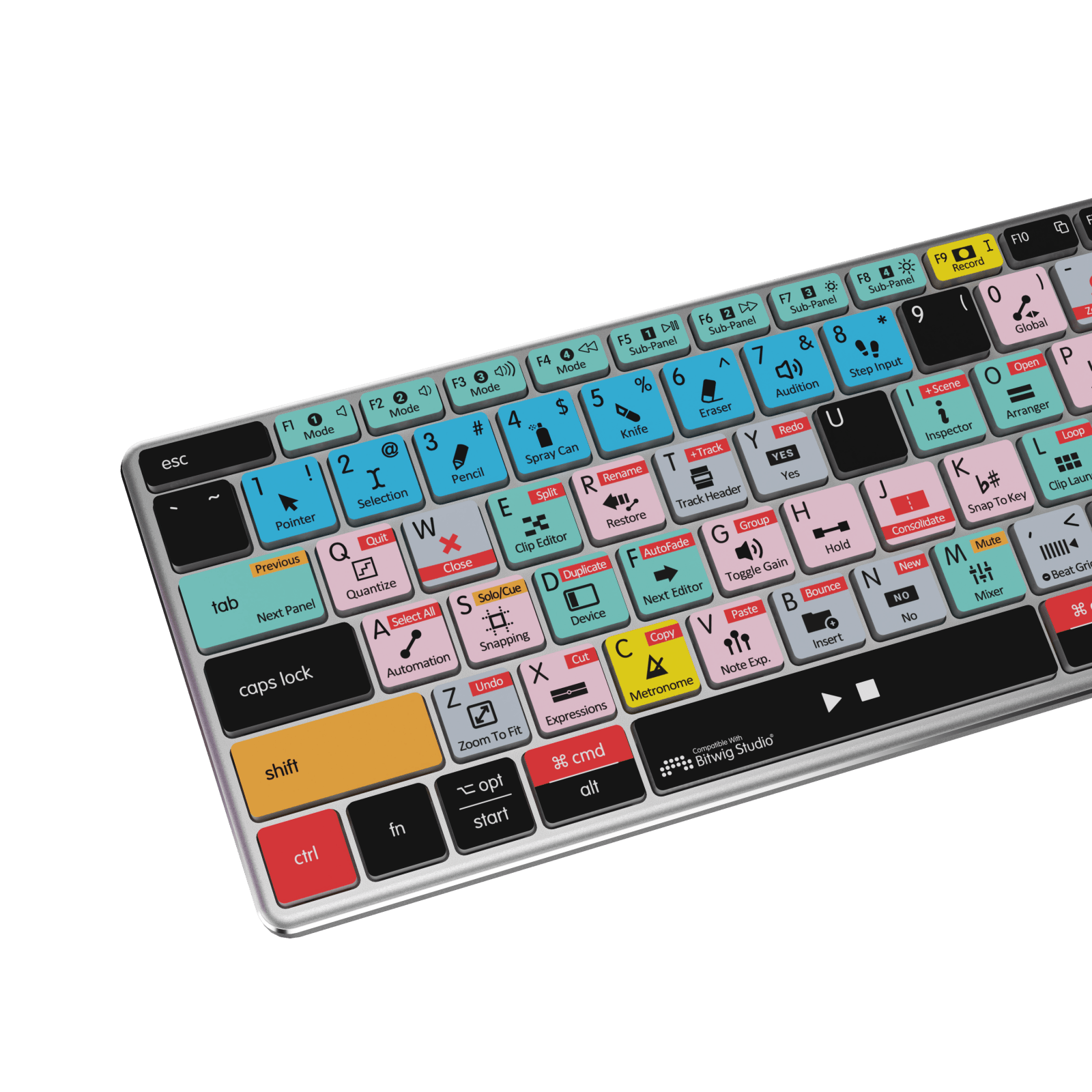 NEW Bitwig Studio Keyboard | Backlit | Wired & Wireless | Mac & PC - Editors Keys