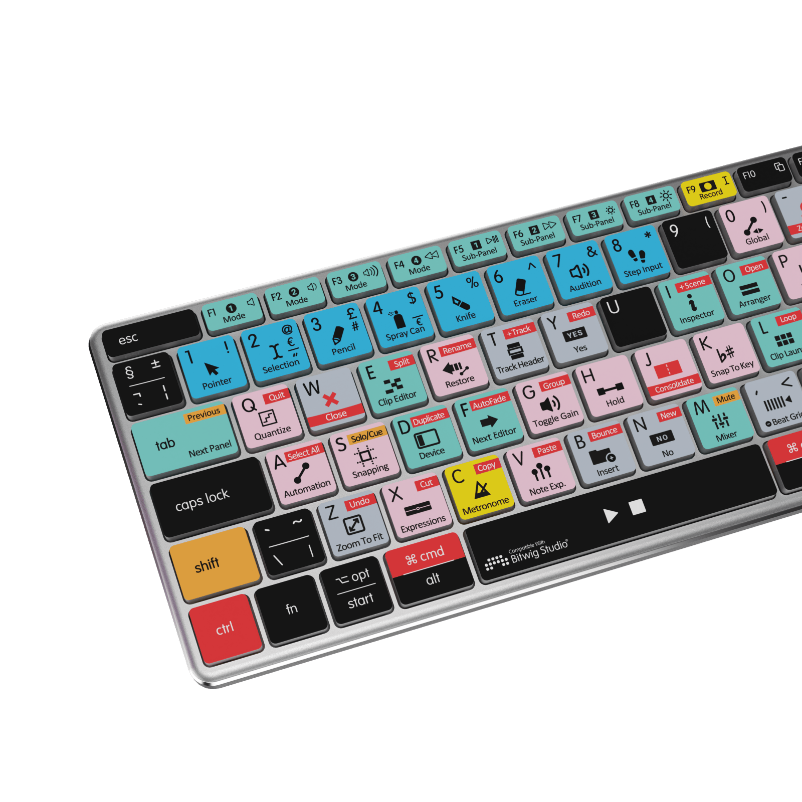 NEW Bitwig Studio Keyboard | Backlit | Wired & Wireless | Mac & PC - Editors Keys