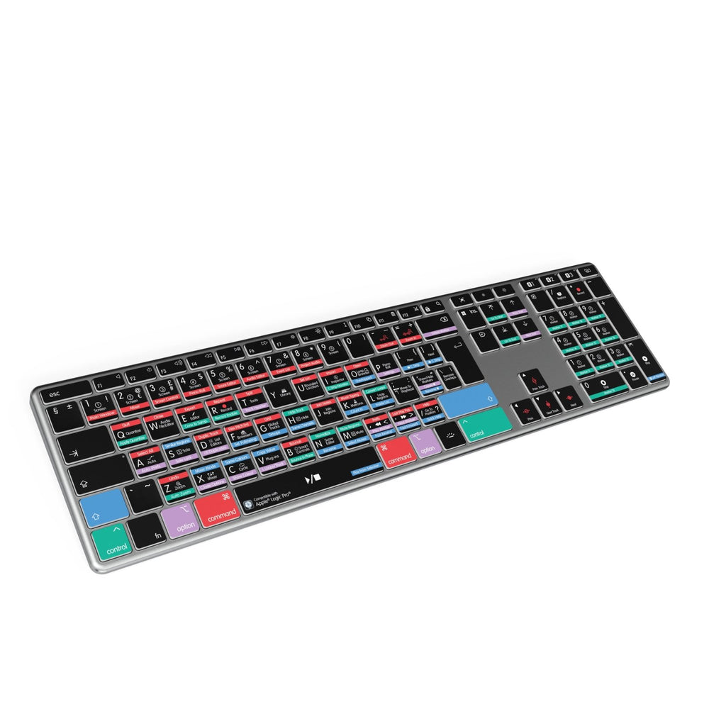 NEW Logic Pro Keyboard | Backlit | Wired & Wireless | Mac & PC