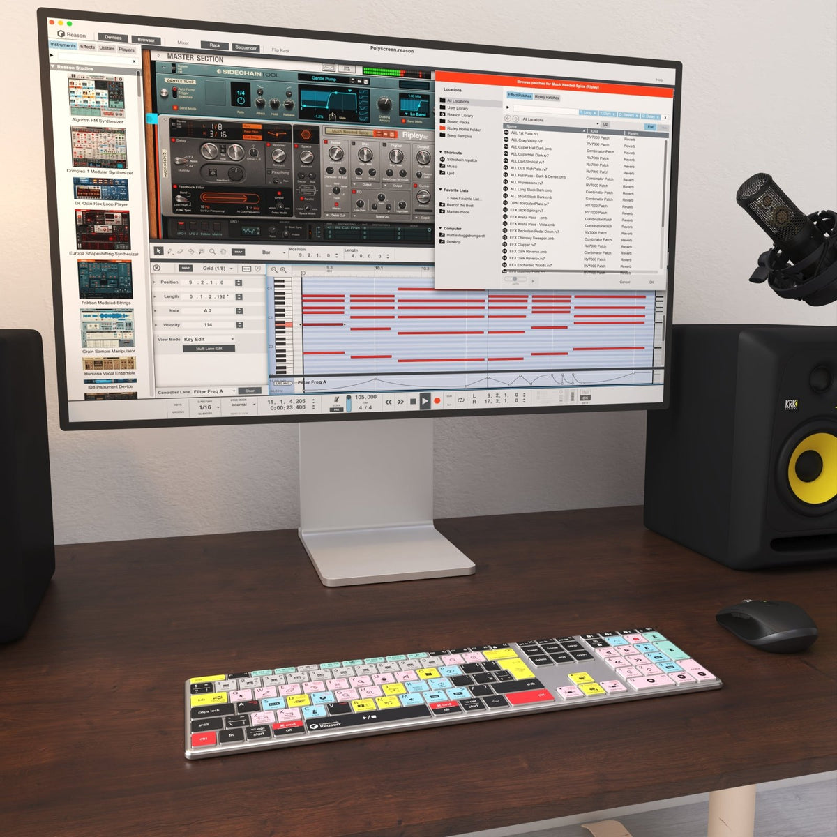 NEW Reason Keyboard | Backlit | Wired & Wireless | Mac & PC