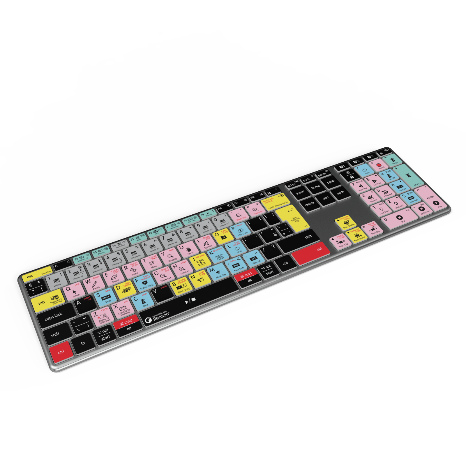 NEW Reason Keyboard | Backlit & Wireless | Mac and PC - Editors Keys