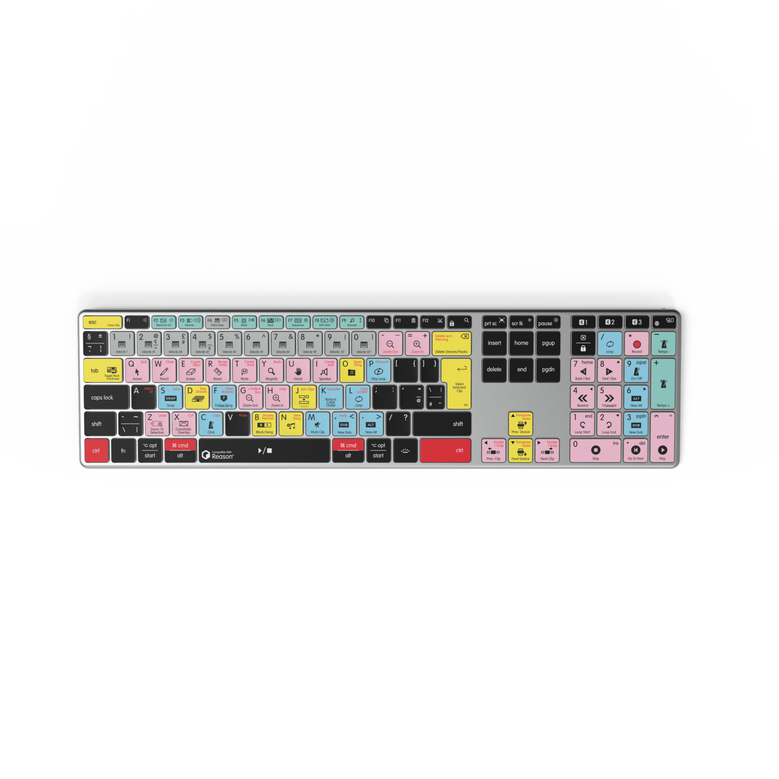 NEW Reason Keyboard | Backlit & Wireless | Mac and PC - Editors Keys