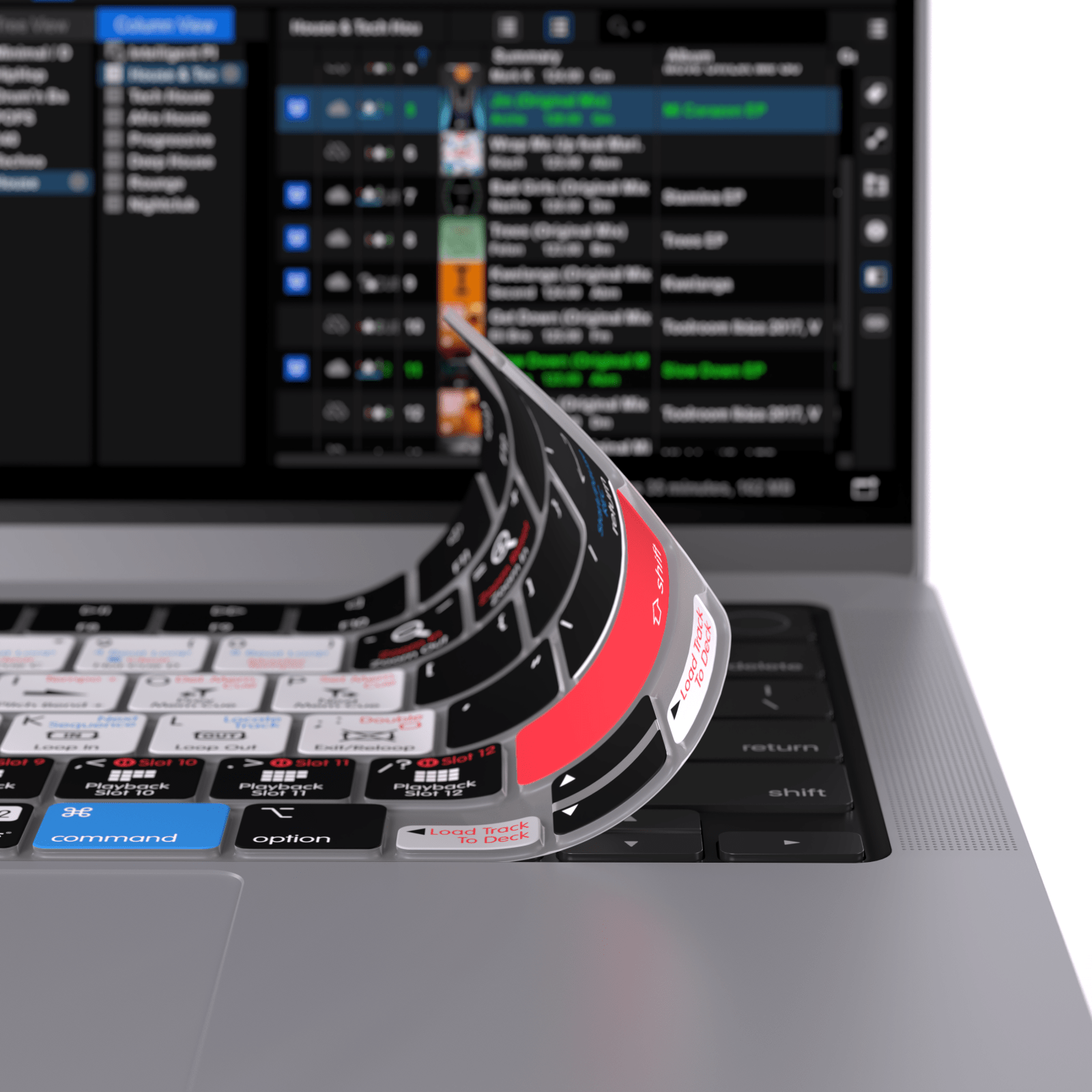 RekordBox Keyboard Covers for MacBook Pro - Editors Keys
