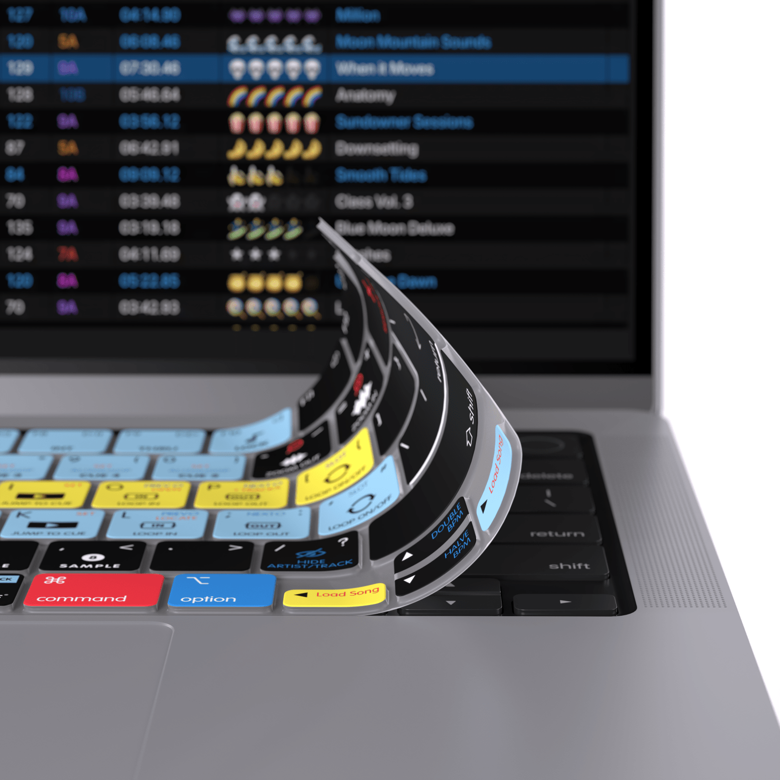 Serato DJ Keyboard Covers for MacBook and iMac - Editors Keys