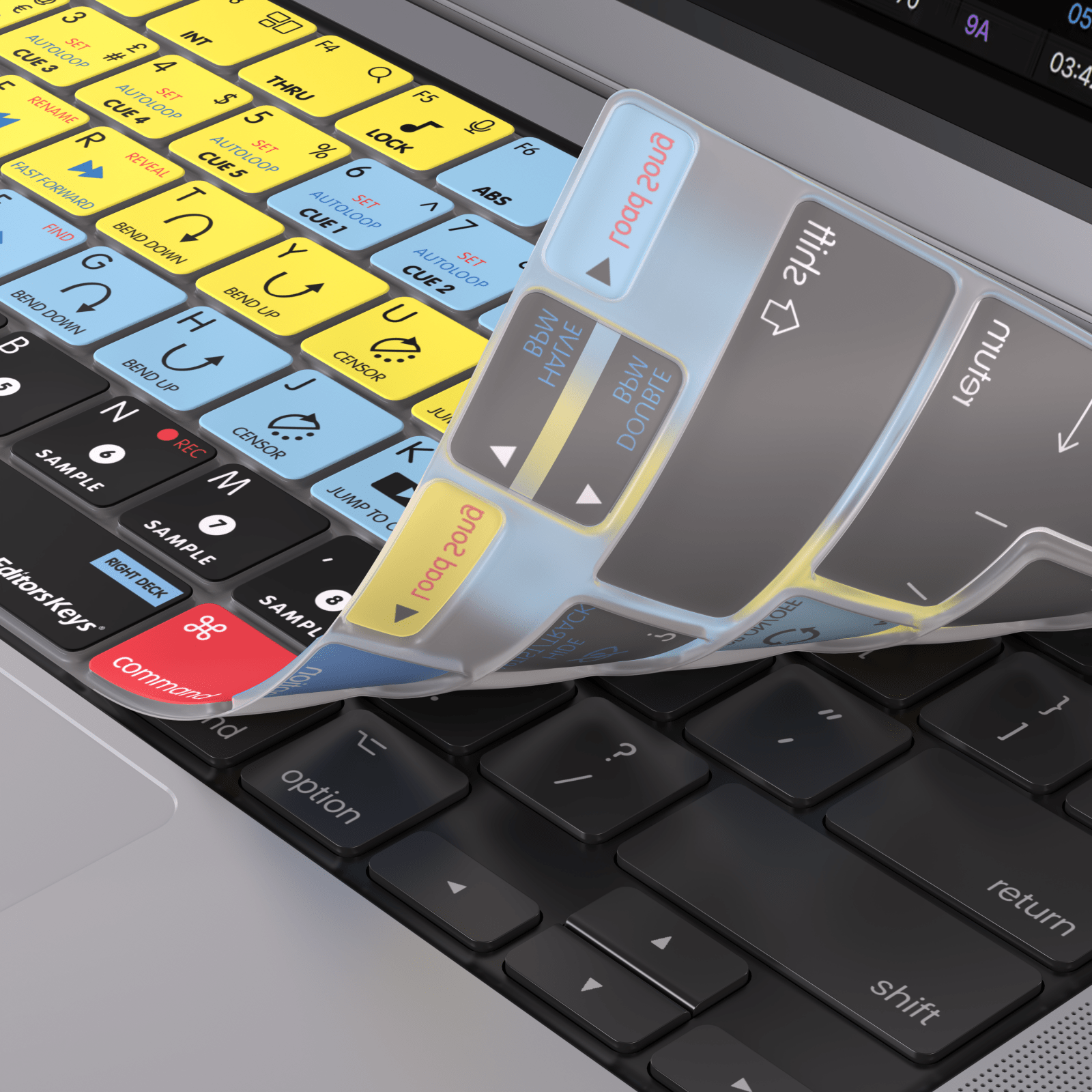 Serato DJ Keyboard Covers for MacBook and iMac - Editors Keys