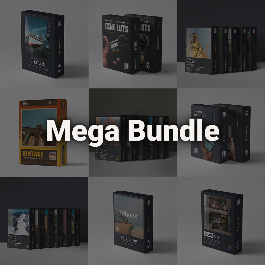 The Complete Editors Keys LUT Collection — Every Pack, One Download - Editors Keys