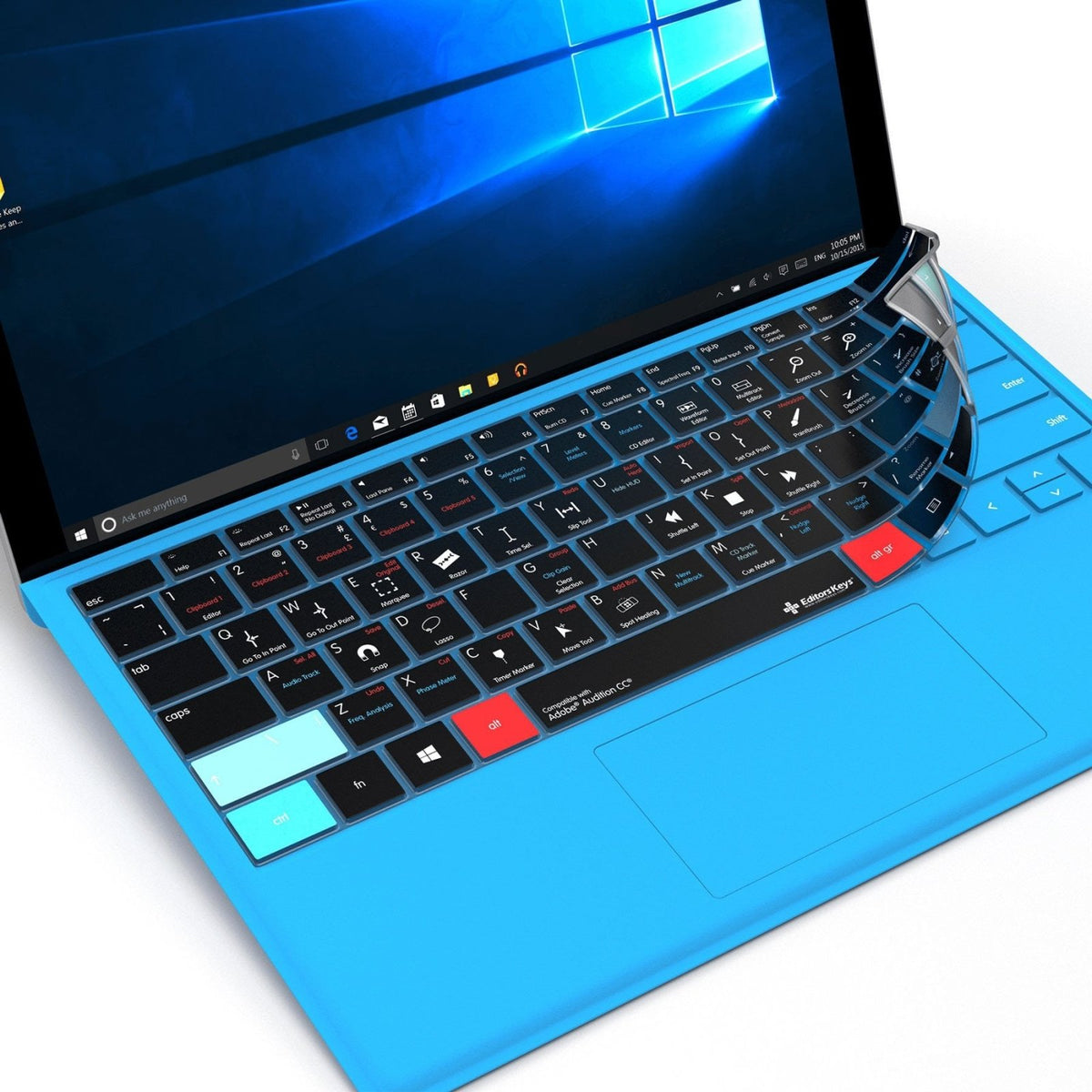 Adobe Audition Keyboard Covers for Microsoft Surface Line Protection