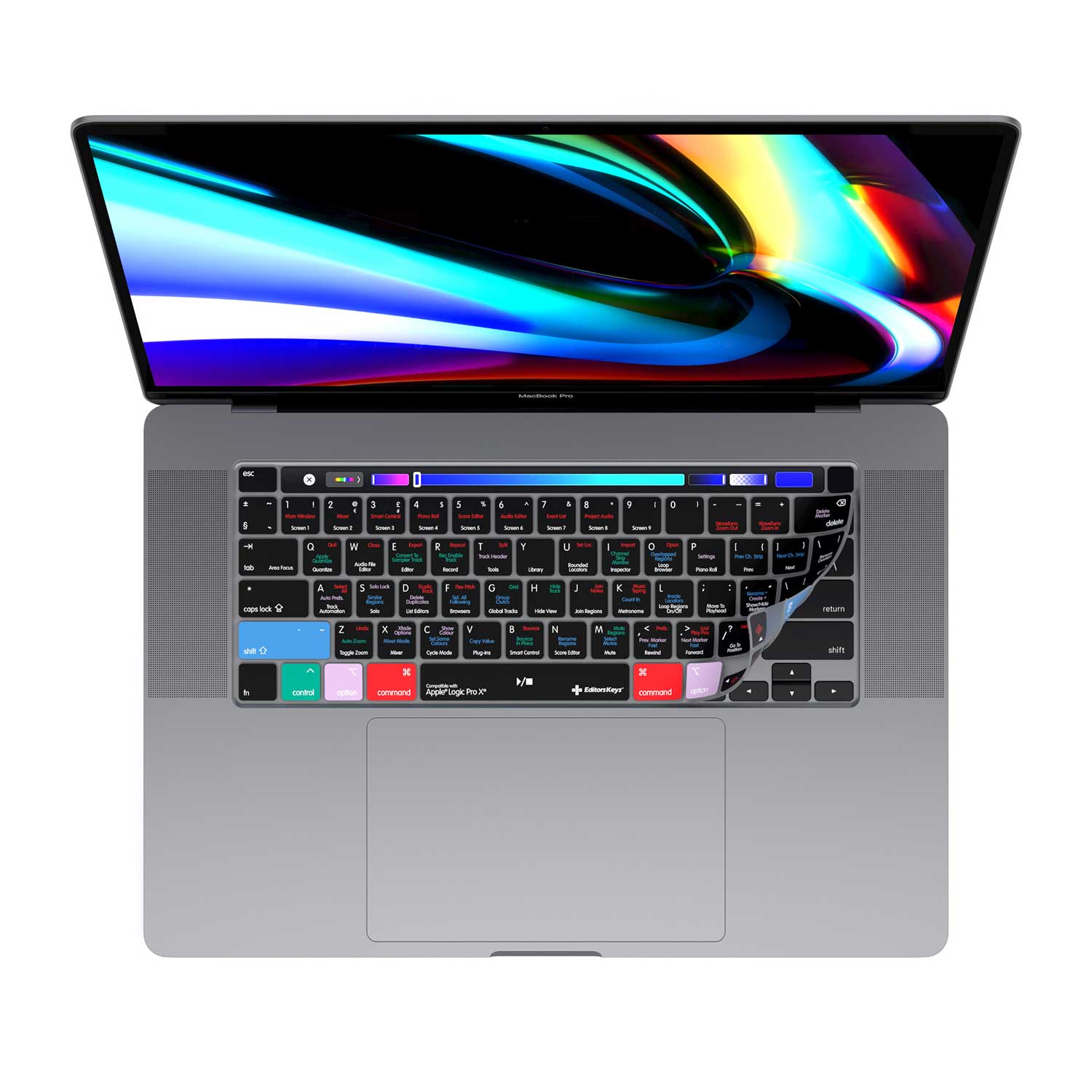Apple Logic Pro Keyboard Covers for MacBook and iMac - Editors Keys