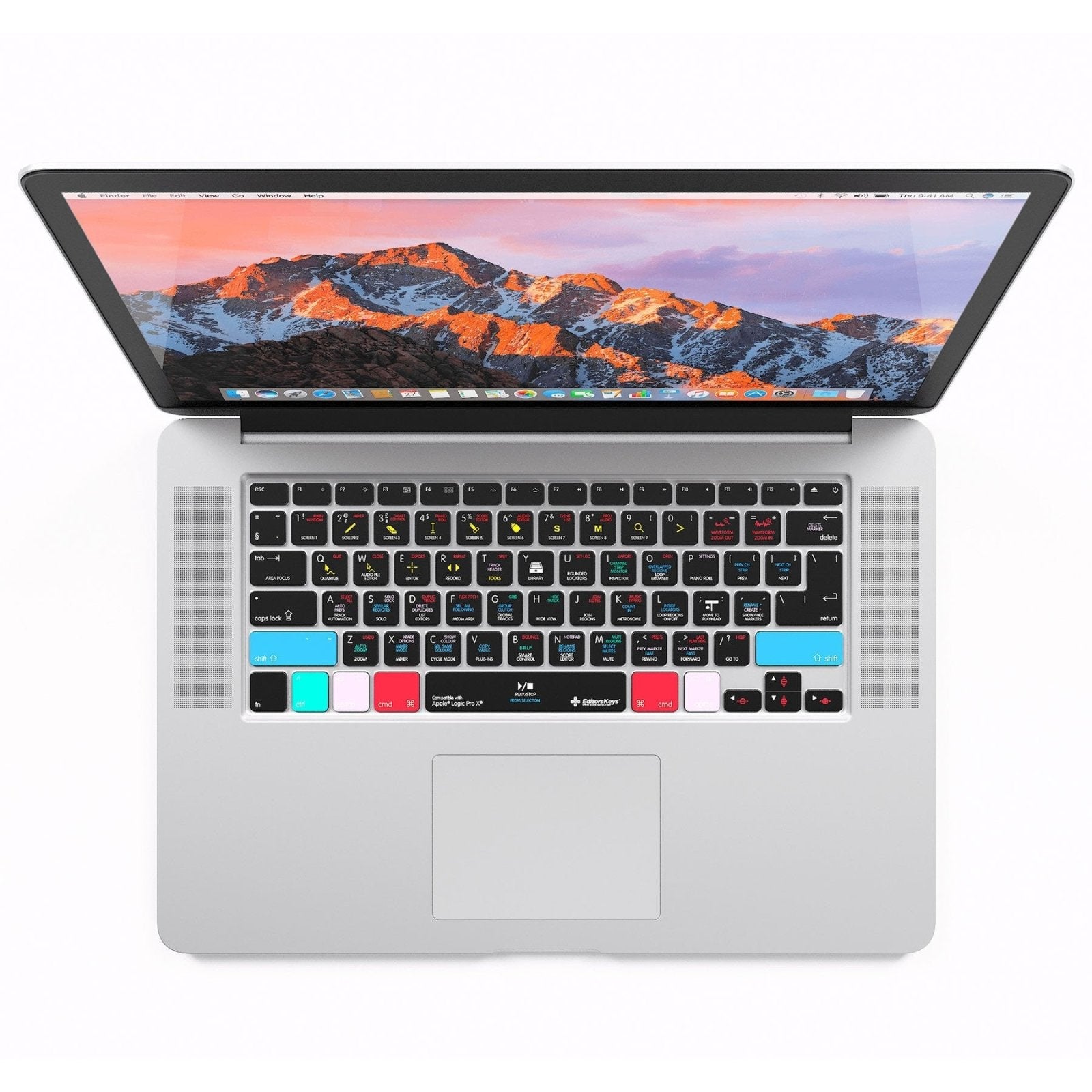 Apple Logic Pro Keyboard Covers for MacBook and iMac - Editors Keys