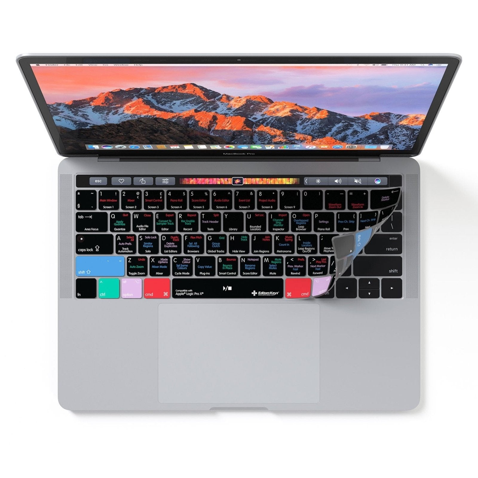 Apple Logic Pro Keyboard Covers for MacBook and iMac - Editors Keys