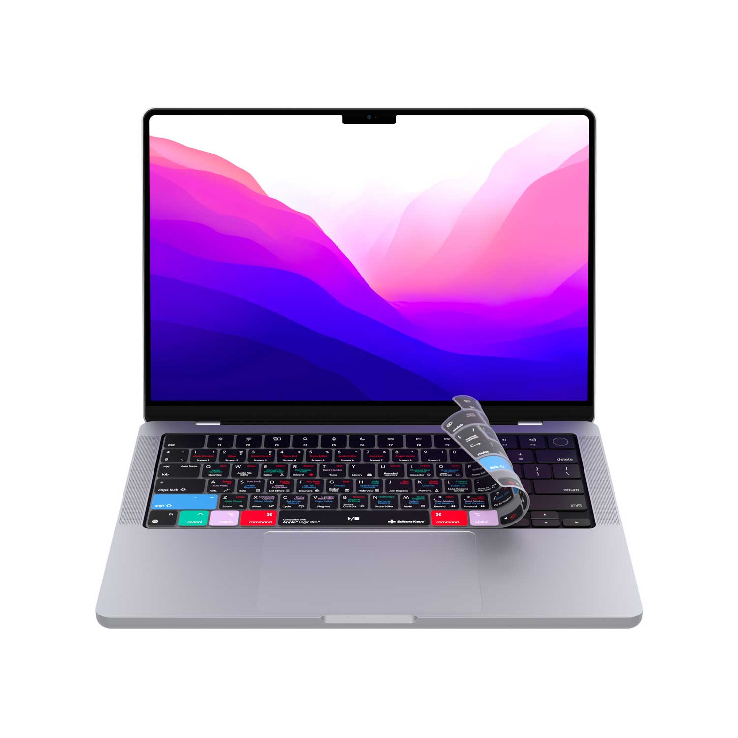 Apple Logic Pro Keyboard Covers for MacBook and iMac - Editors Keys