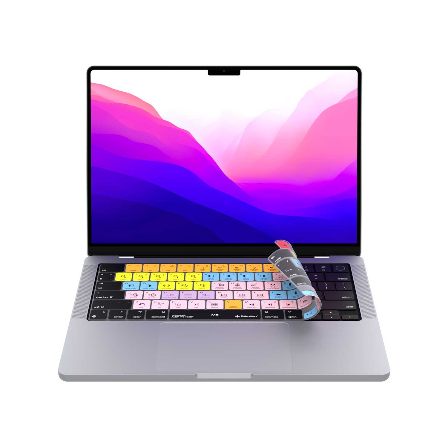 Avid Pro Tools Keyboard Covers for MacBook and iMac - Editors Keys