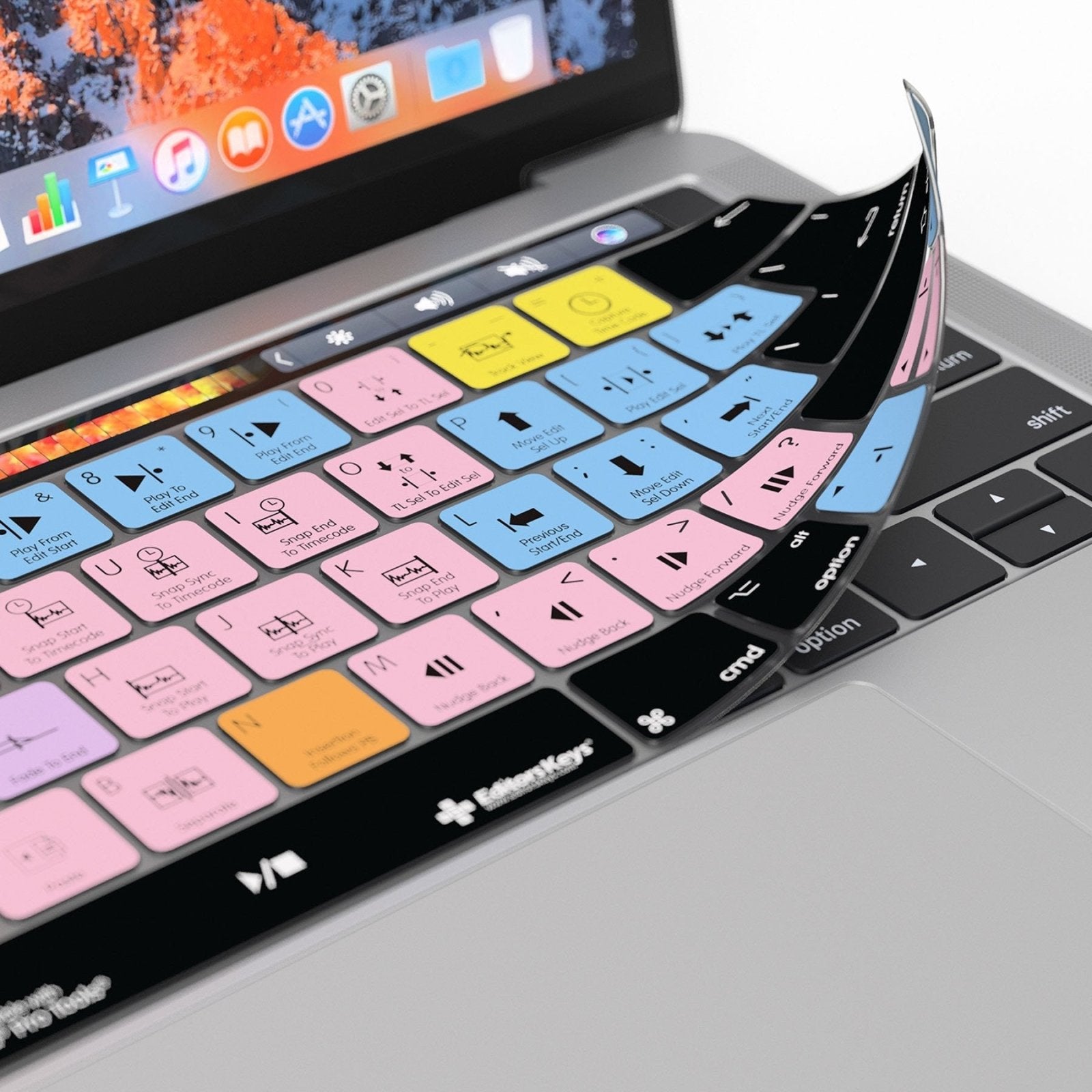 Avid Pro Tools Keyboard Covers for MacBook and iMac - Editors Keys