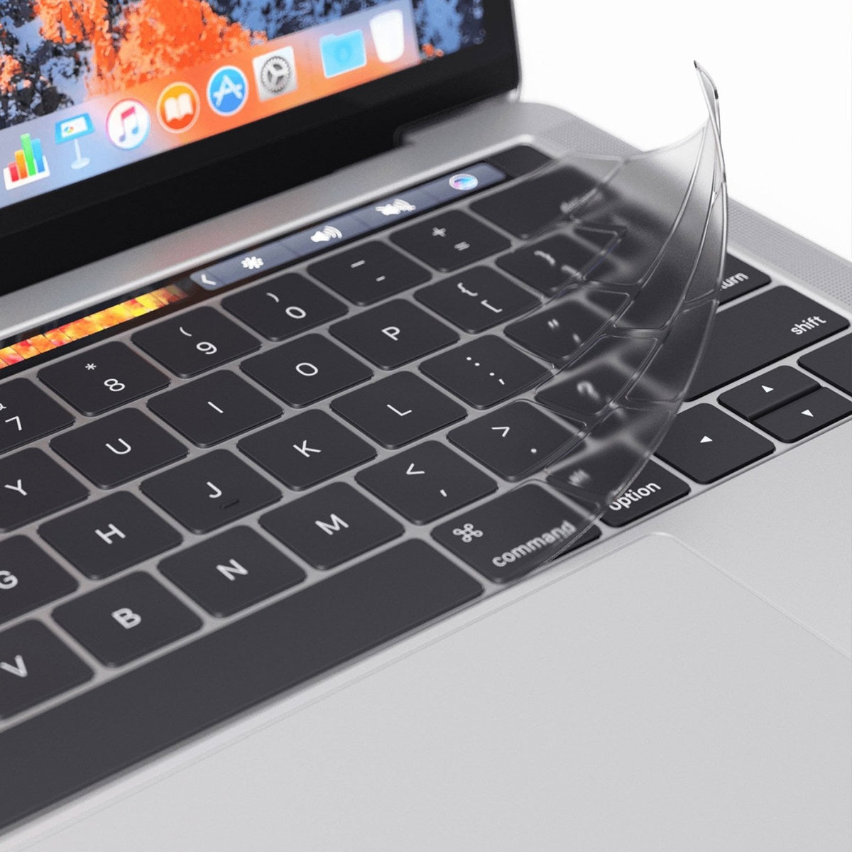MacBook Pro Keyboard Cover - Silicone Protection Cover for Apple iMacs