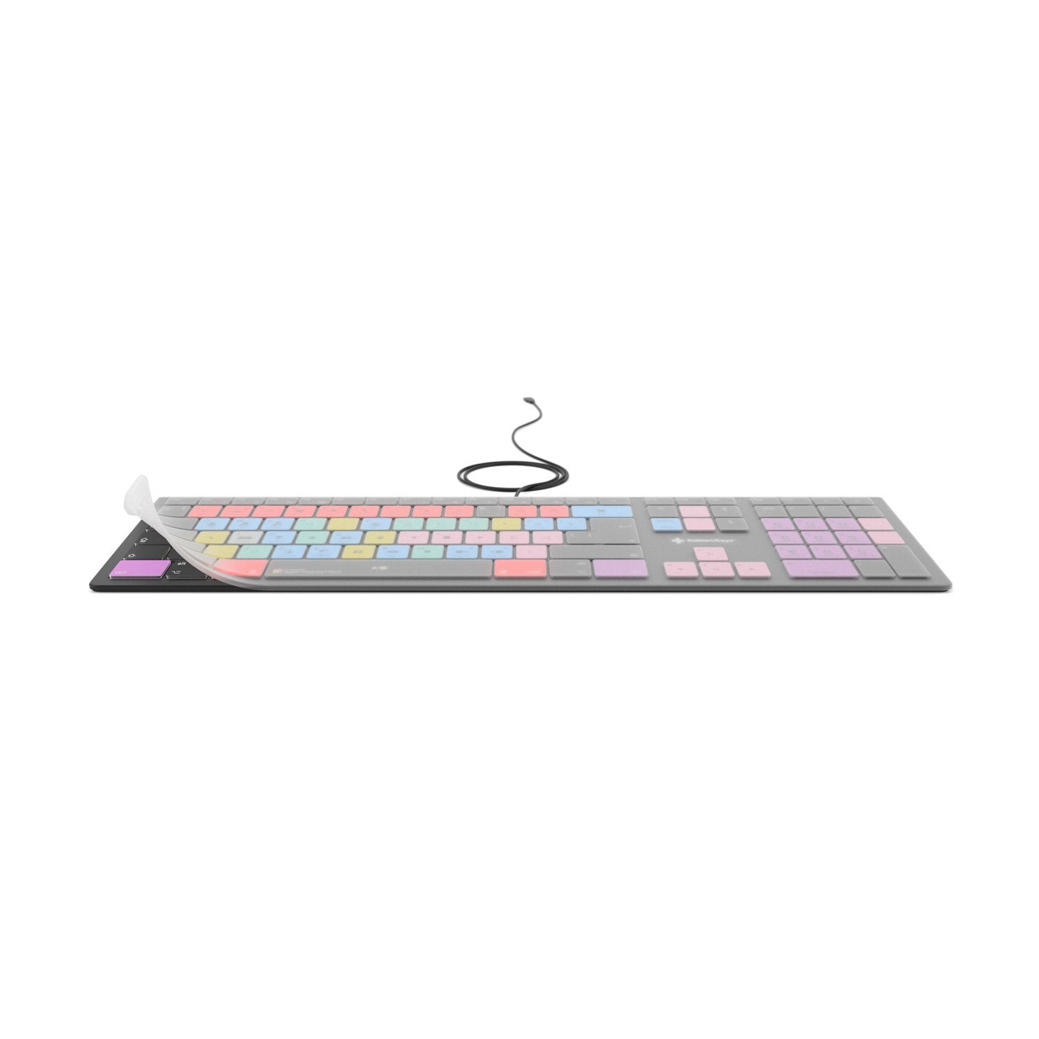 Clear Protection Cover for Backlit Keyboard - Editors Keys