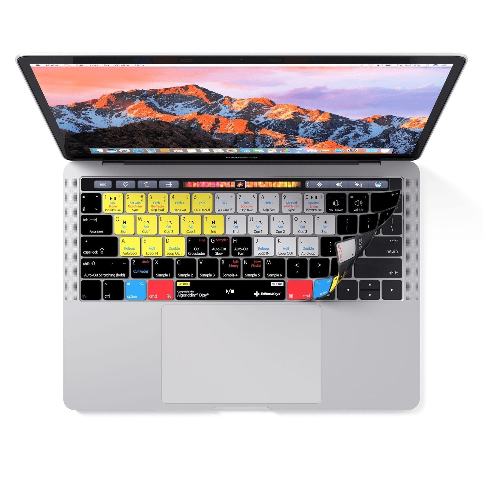 Djay Keyboard Covers for MacBook and iMac - Editors Keys