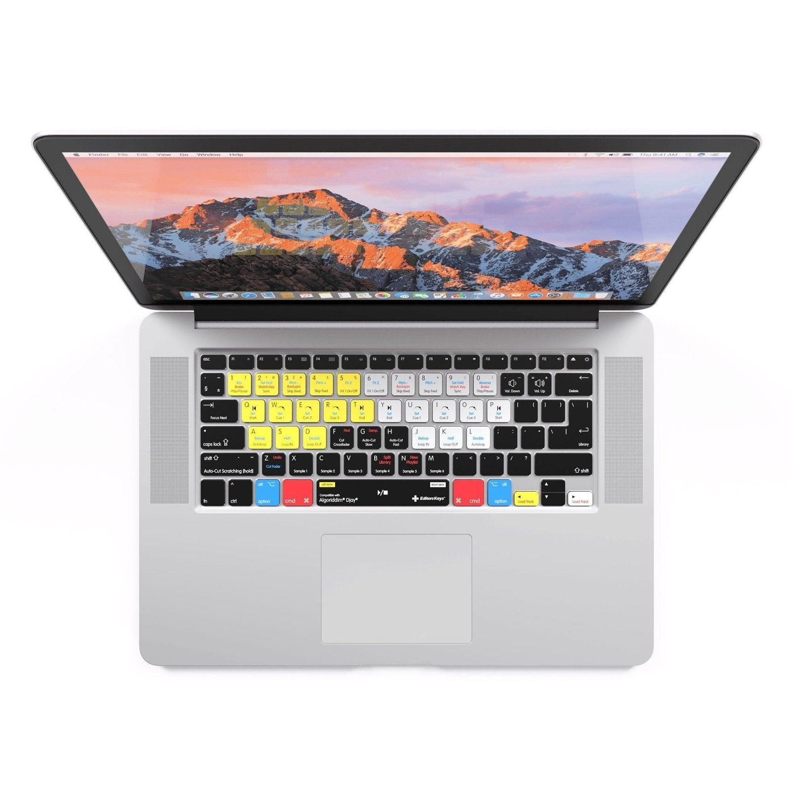 Djay Keyboard Covers for MacBook and iMac - Editors Keys