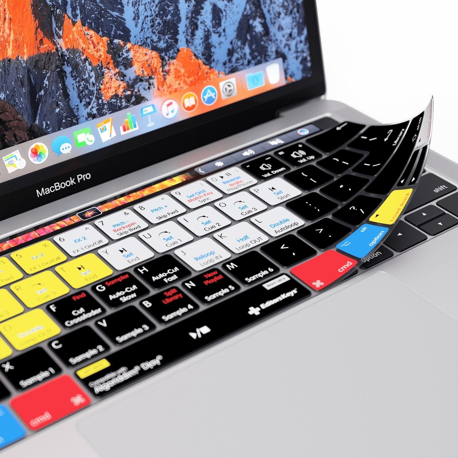 Djay Keyboard Covers for MacBook and iMac - Editors Keys