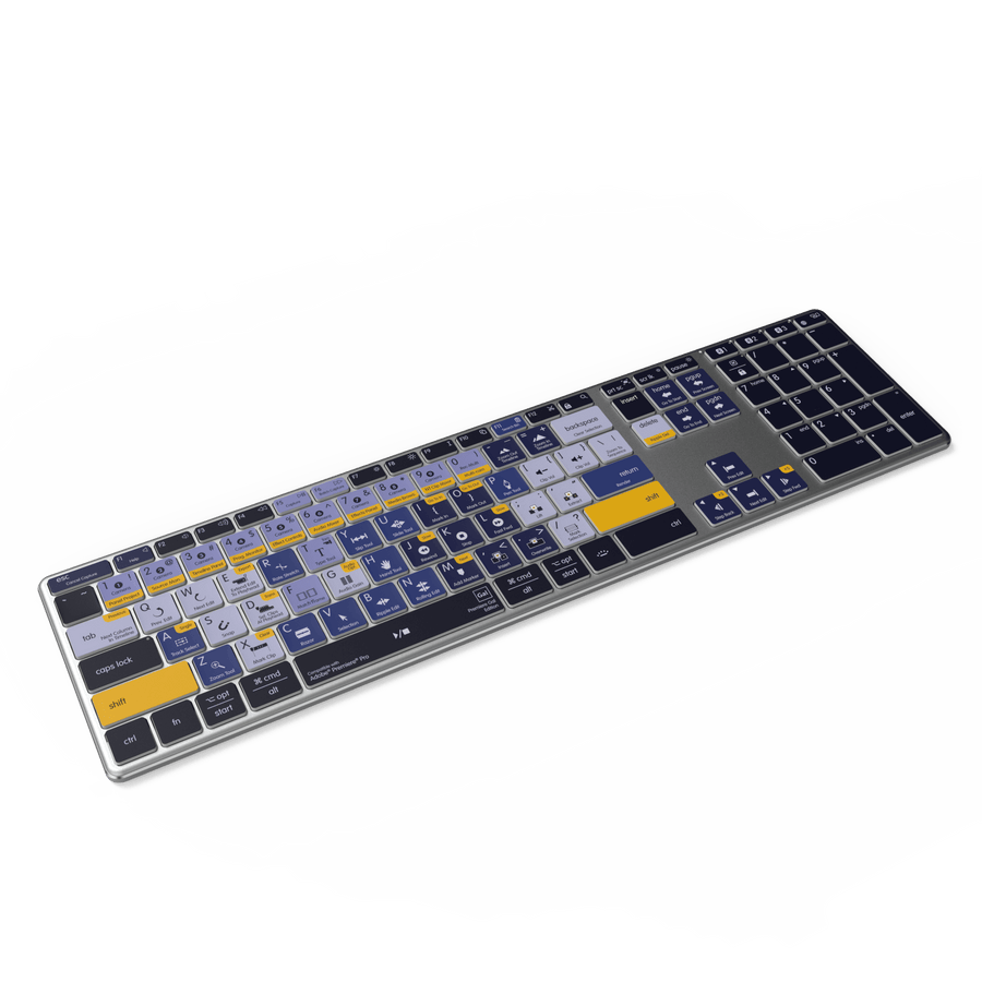 Laminated Keyboard Labels Adobe Premiere Keyboard Stickers - Laminated ...