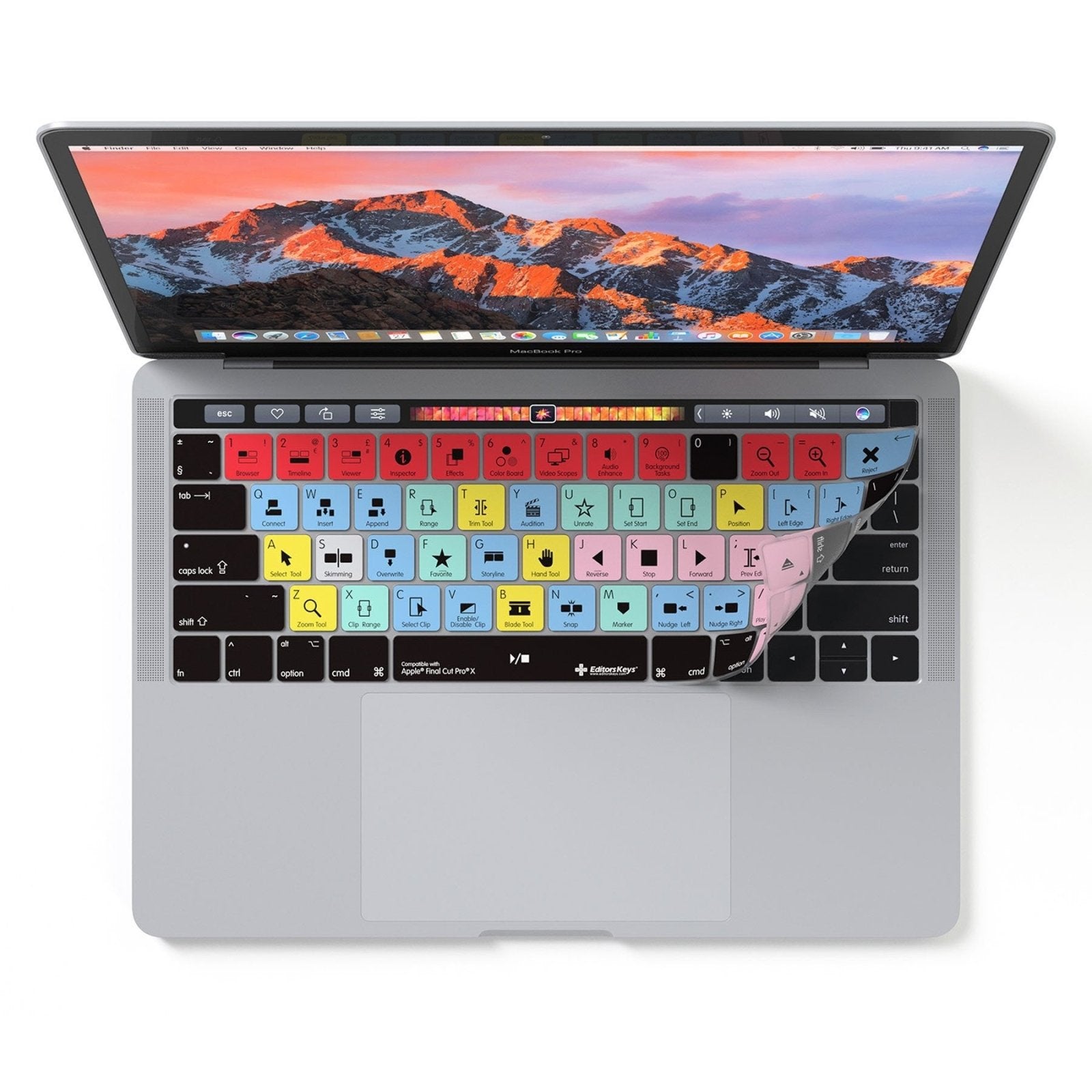 Final Cut Pro Keyboard Covers for MacBook and iMac - Editors Keys