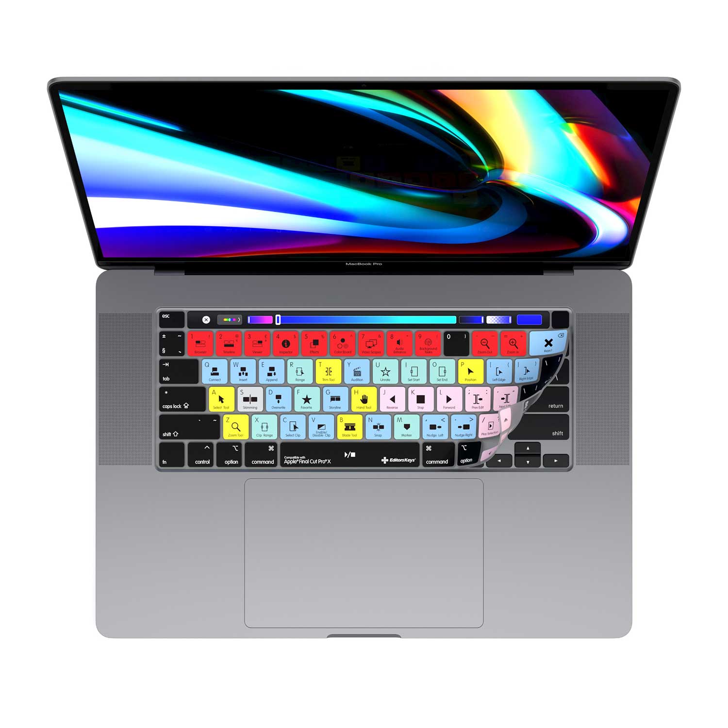 Final Cut Pro Keyboard Covers for MacBook and iMac - Editors Keys