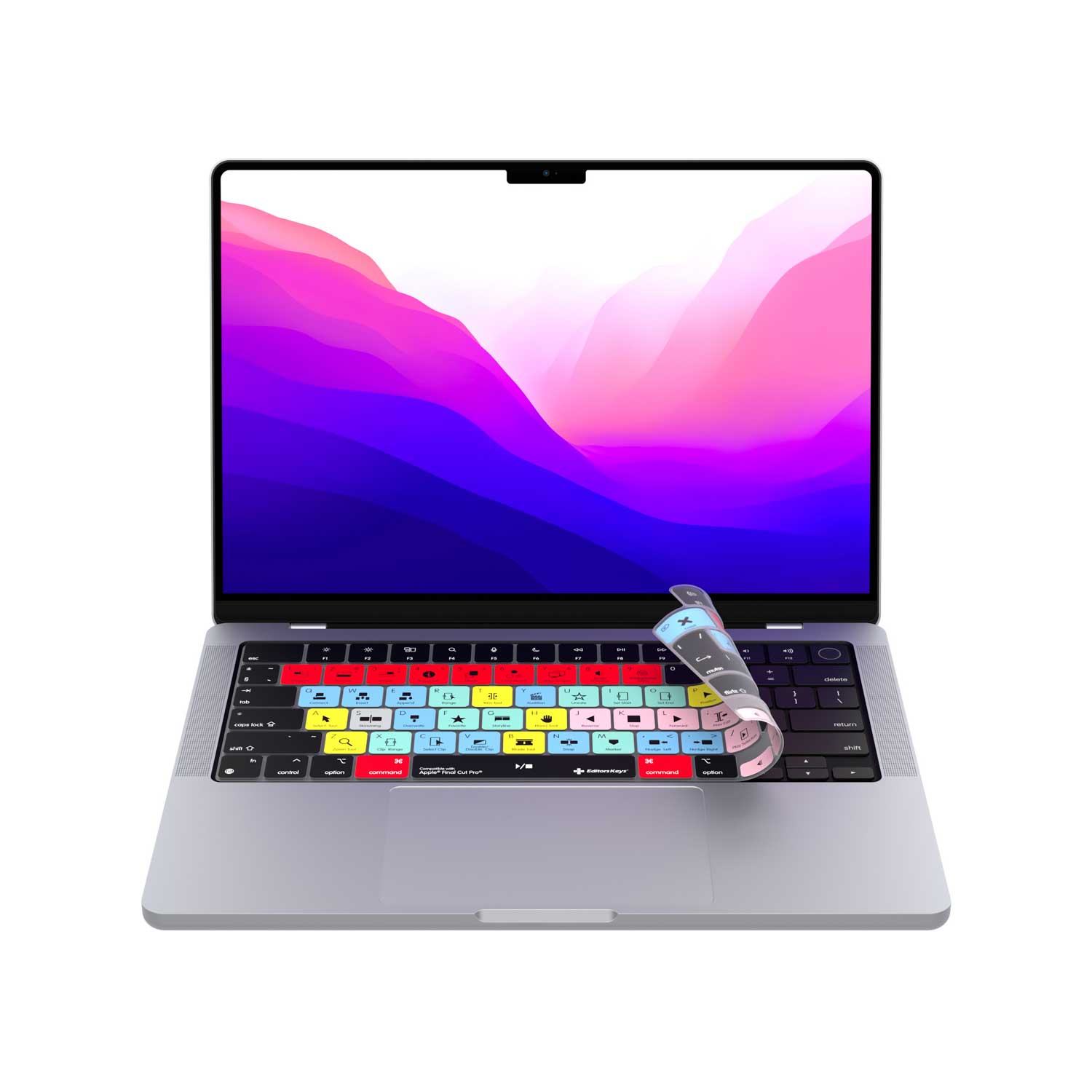Final Cut Pro Keyboard Cover for MacBook and iMac - Editors Keys