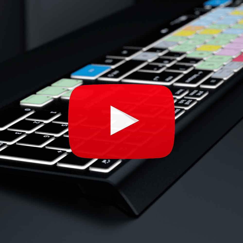 Final Cut Pro X Keyboard - Backlit Mac - Editors Keys