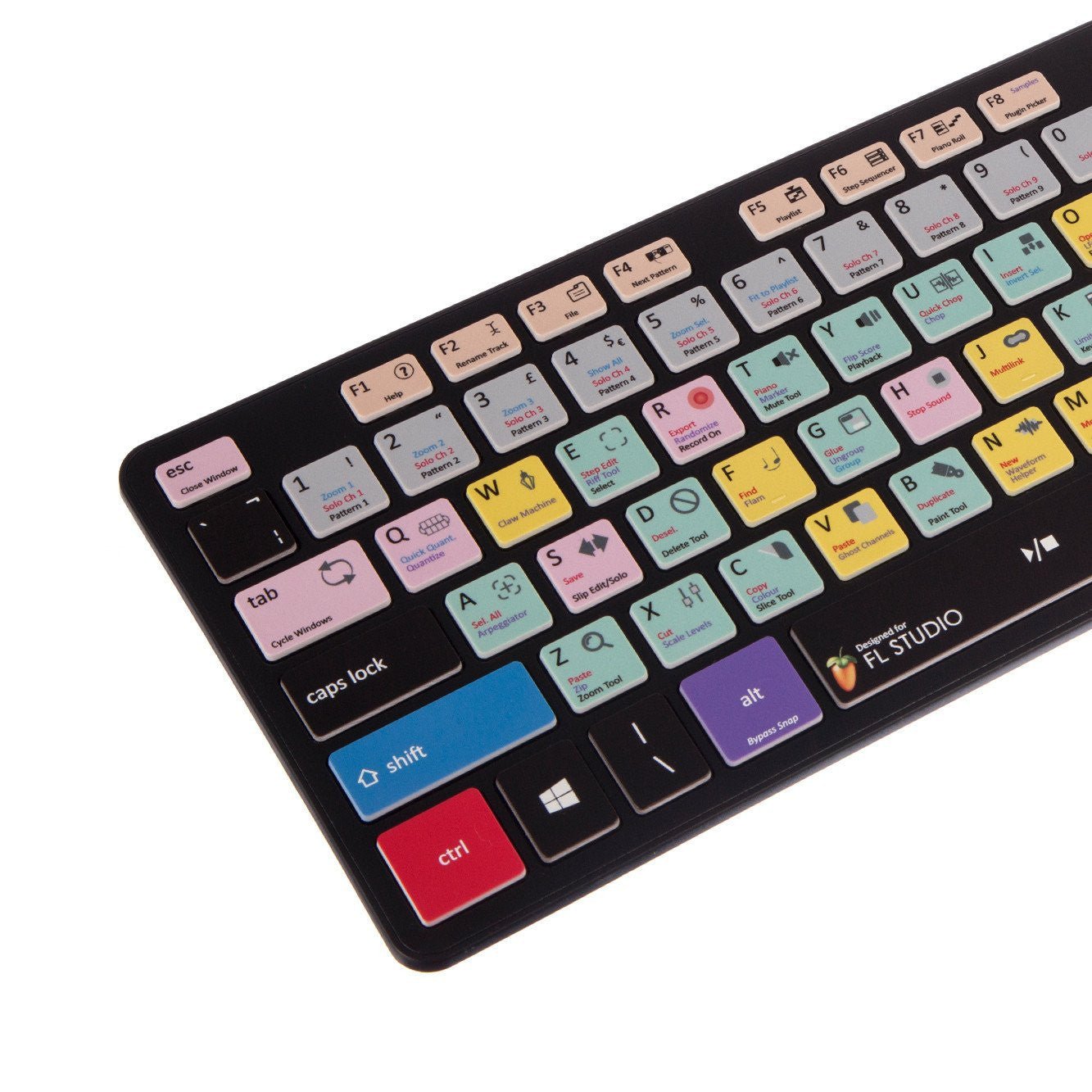 FL Studio Keyboard - Slimline Wired/Wireless - Editors Keys