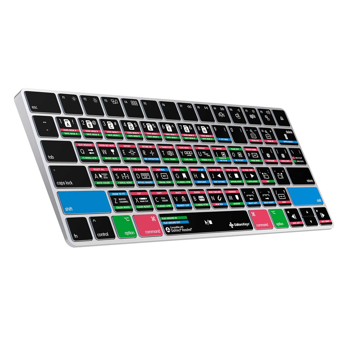 DaVinci Resolve Apple Magic Keyboard US Side