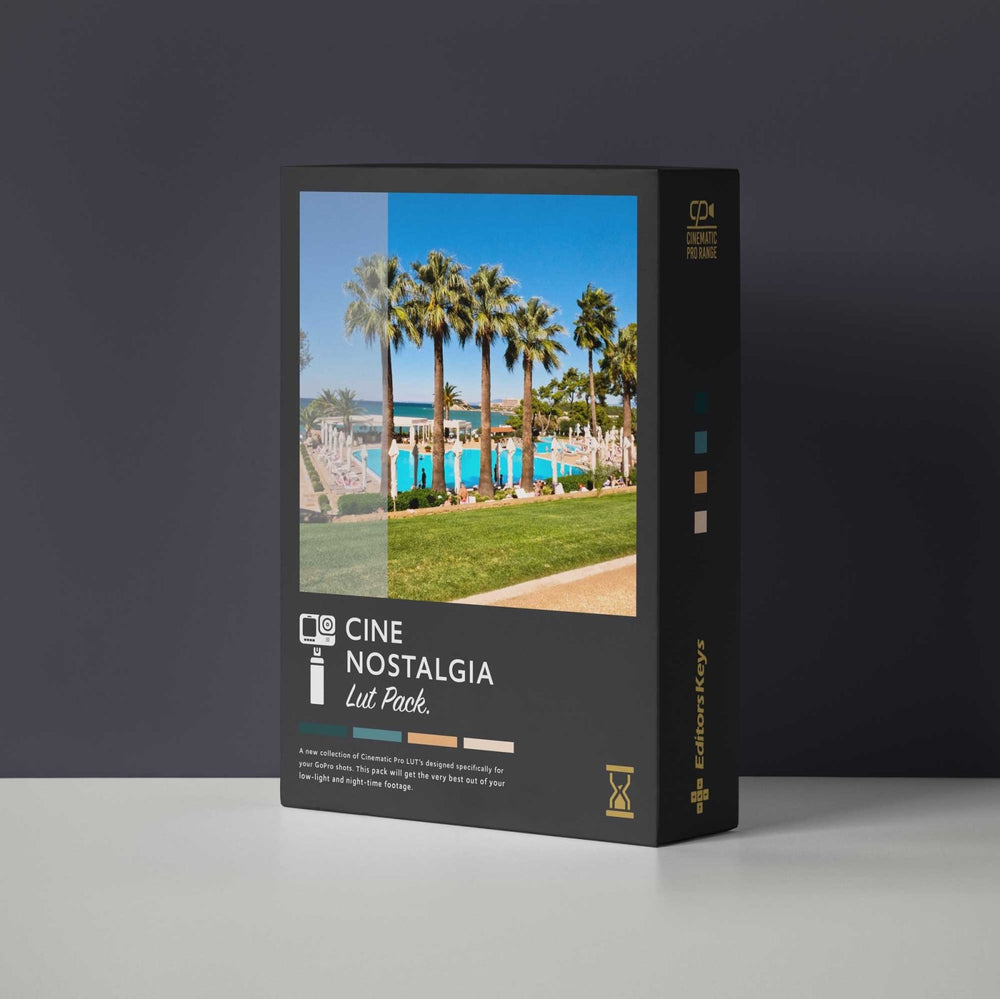 GoPro / Osmo Action Cinematic Lut Pack - 9 LUTS + Fixes for FCP & Premiere