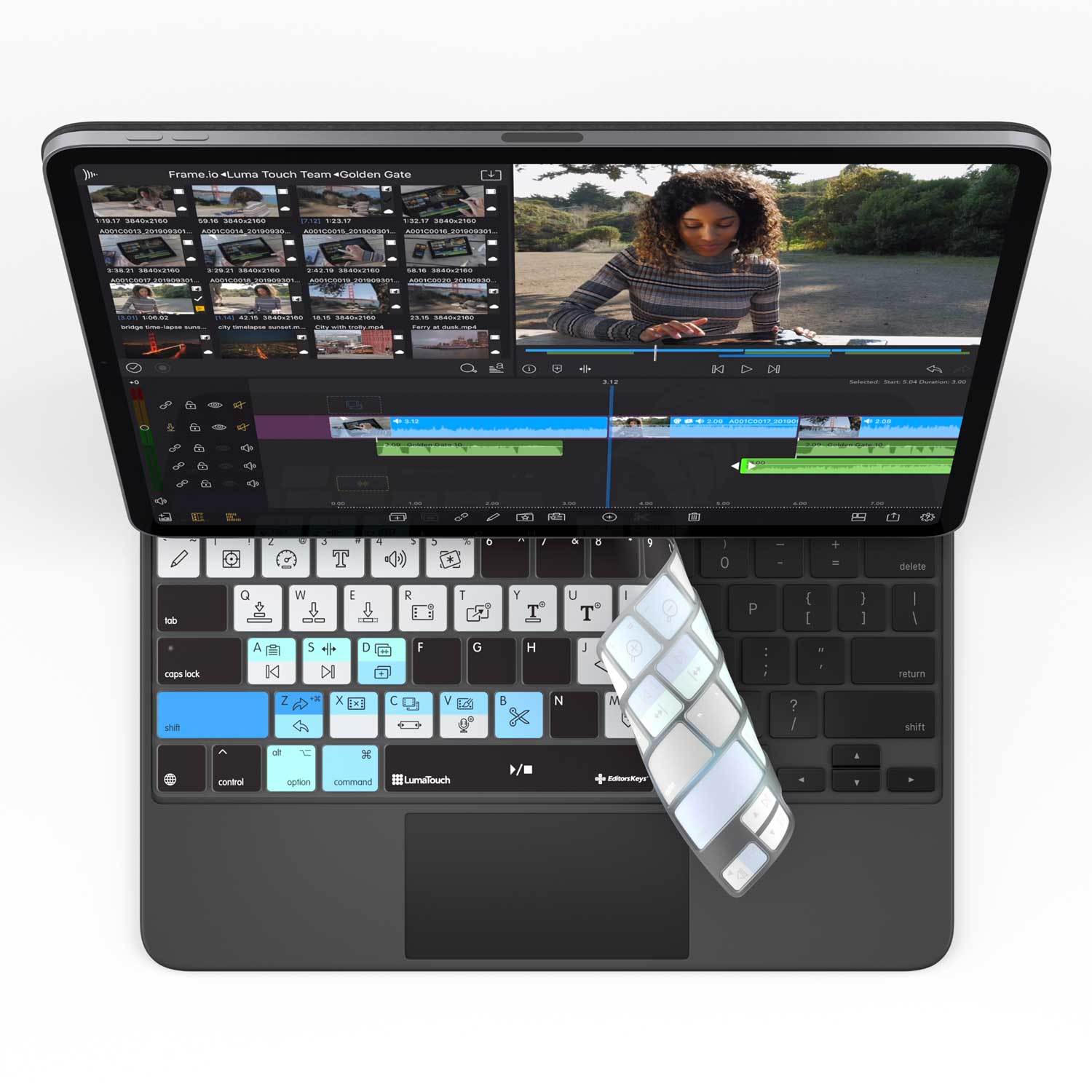 LumaFusion Keyboard Cover for iPad Magic Case