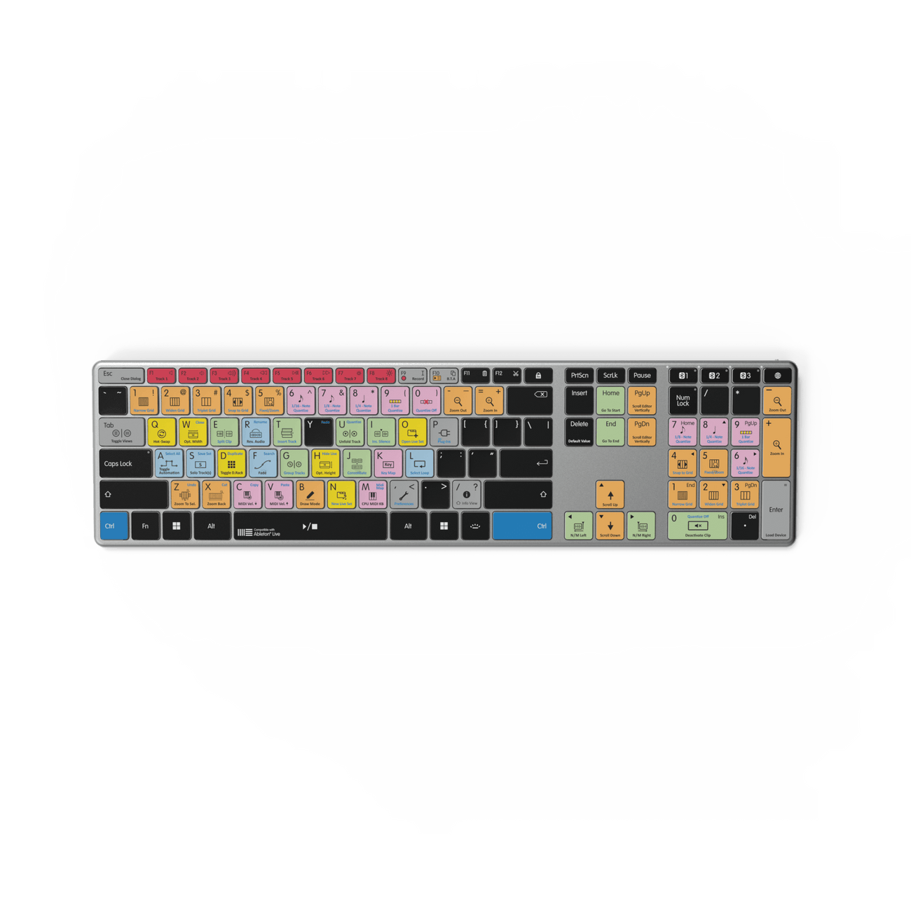 NEW Ableton Live Keyboard Backlit & Wireless Mac and PC