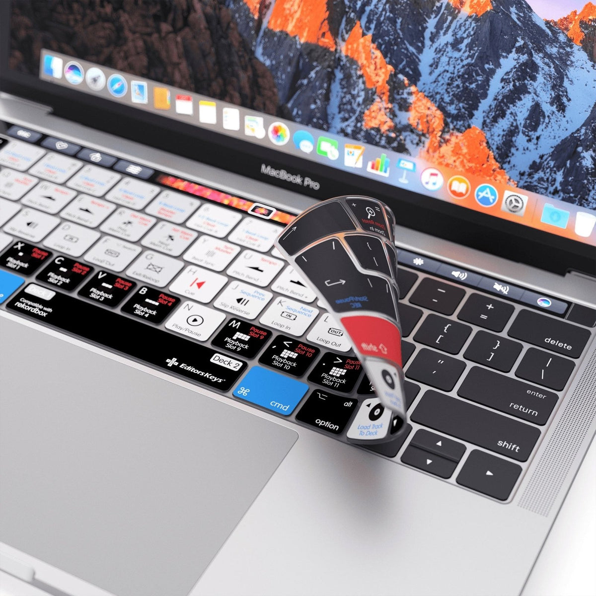 Rekordbox Keyboard Cover for MacBook Pro & Air | DJ Shortcut Cover