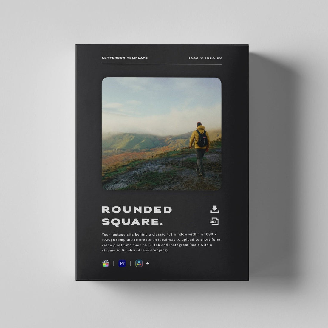 Rounded Square Reels Template - Editors Keys