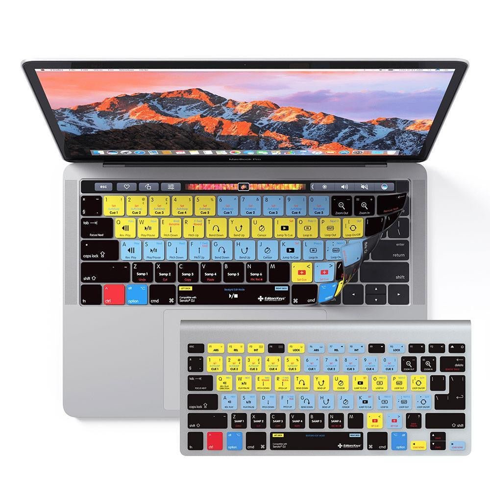 Serato DJ Keyboard Covers for MacBook and iMac